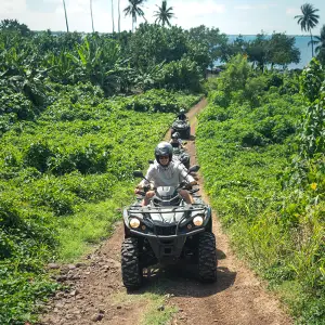 Excursions ATV Quad Bora Bora montagne