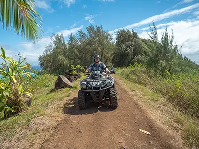 Combo groupe jet ski ATV quad Bora Bora aventures