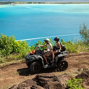 ATV quad combo snorkeling reef discovery