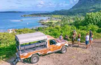Tupuna Safari Bora Bora 4x4 Cultural Tours Combo
