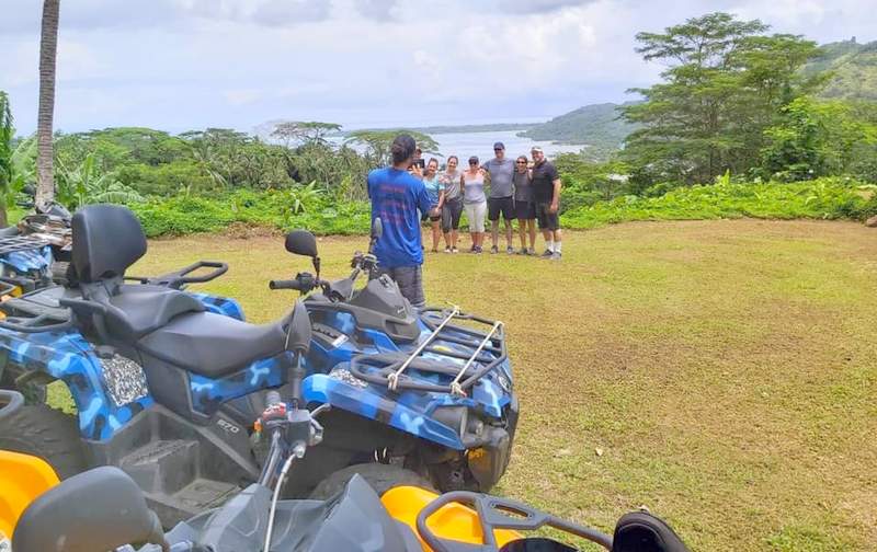 Mountain ATV Ride Faanui Valley Bora Bora