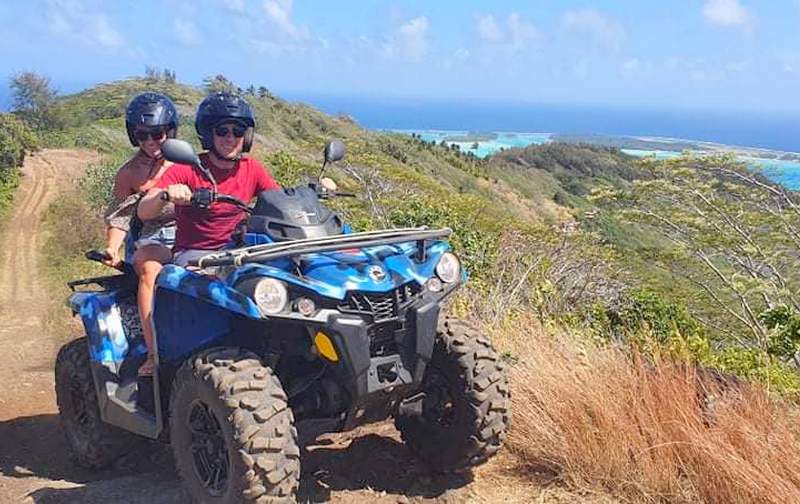 Bora Bora ATV Quad Tours - Mount Popoti Viewpoint - Photo Gallery 5